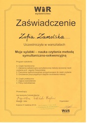 Warsztaty: Moje Sylabki (Metoda Krakowska)
